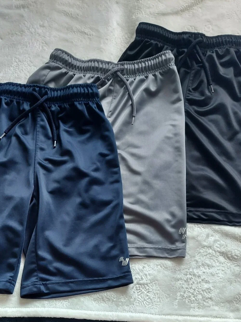 Boys Basketball Shorts 3-pack Large
